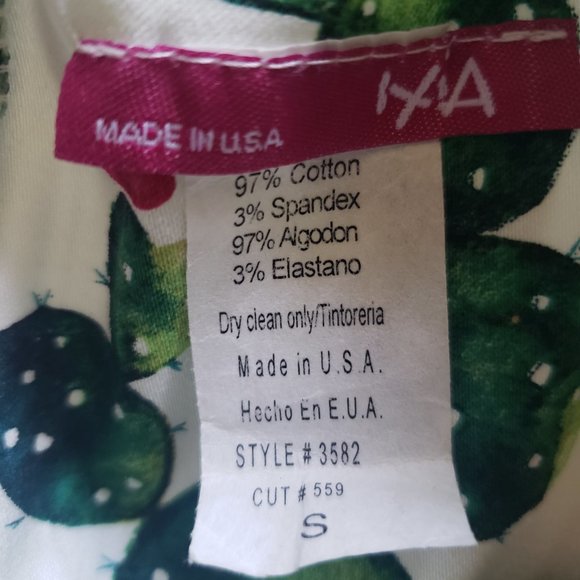 Modcloth Ixia Cactus Dress A-Line - Picture 5 of 5